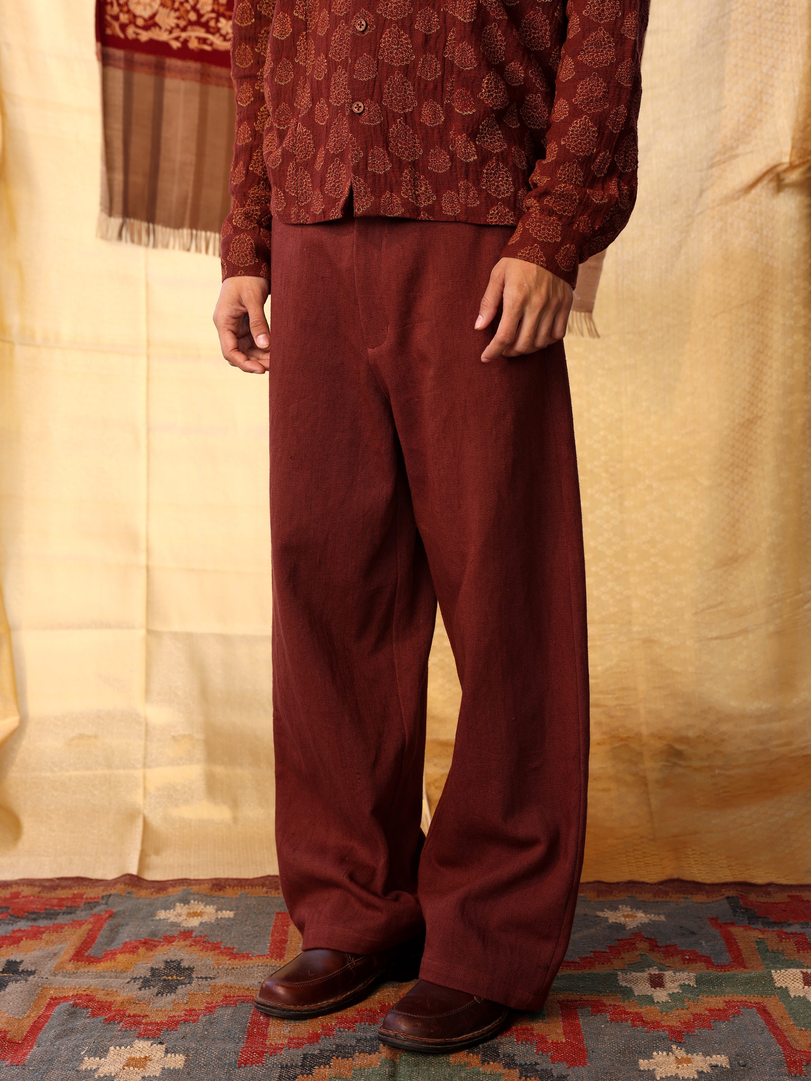 Block Print Pants