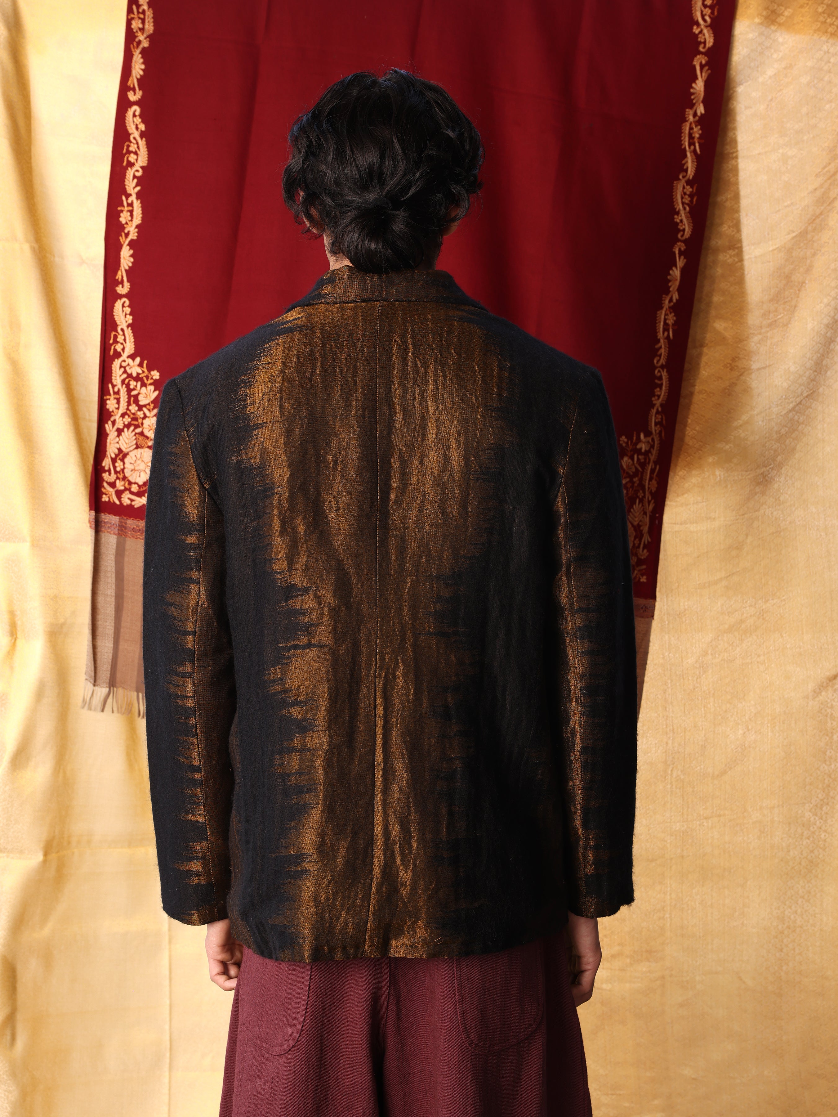 Ikkat Zari Blazer