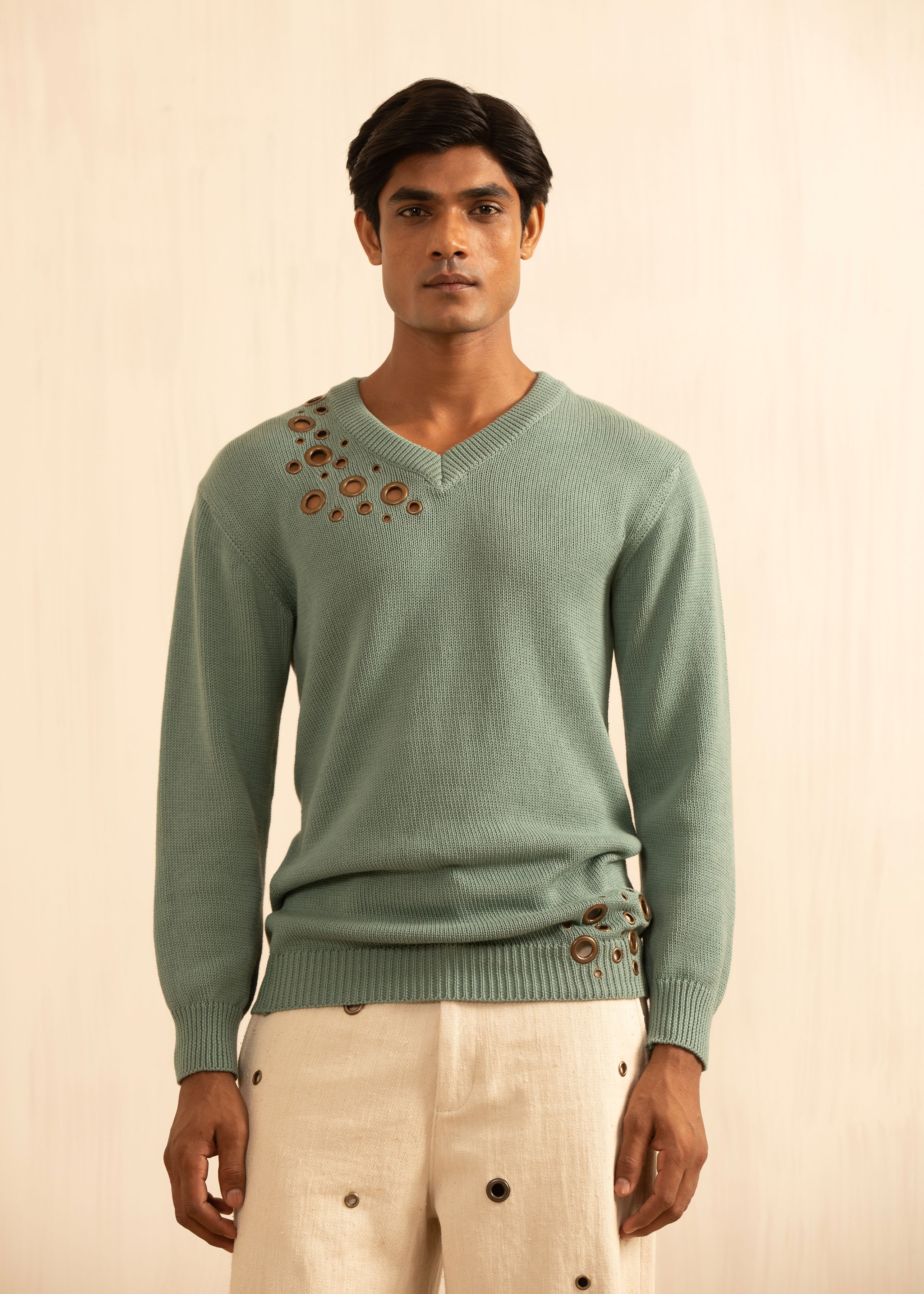 Sage Orbit knit