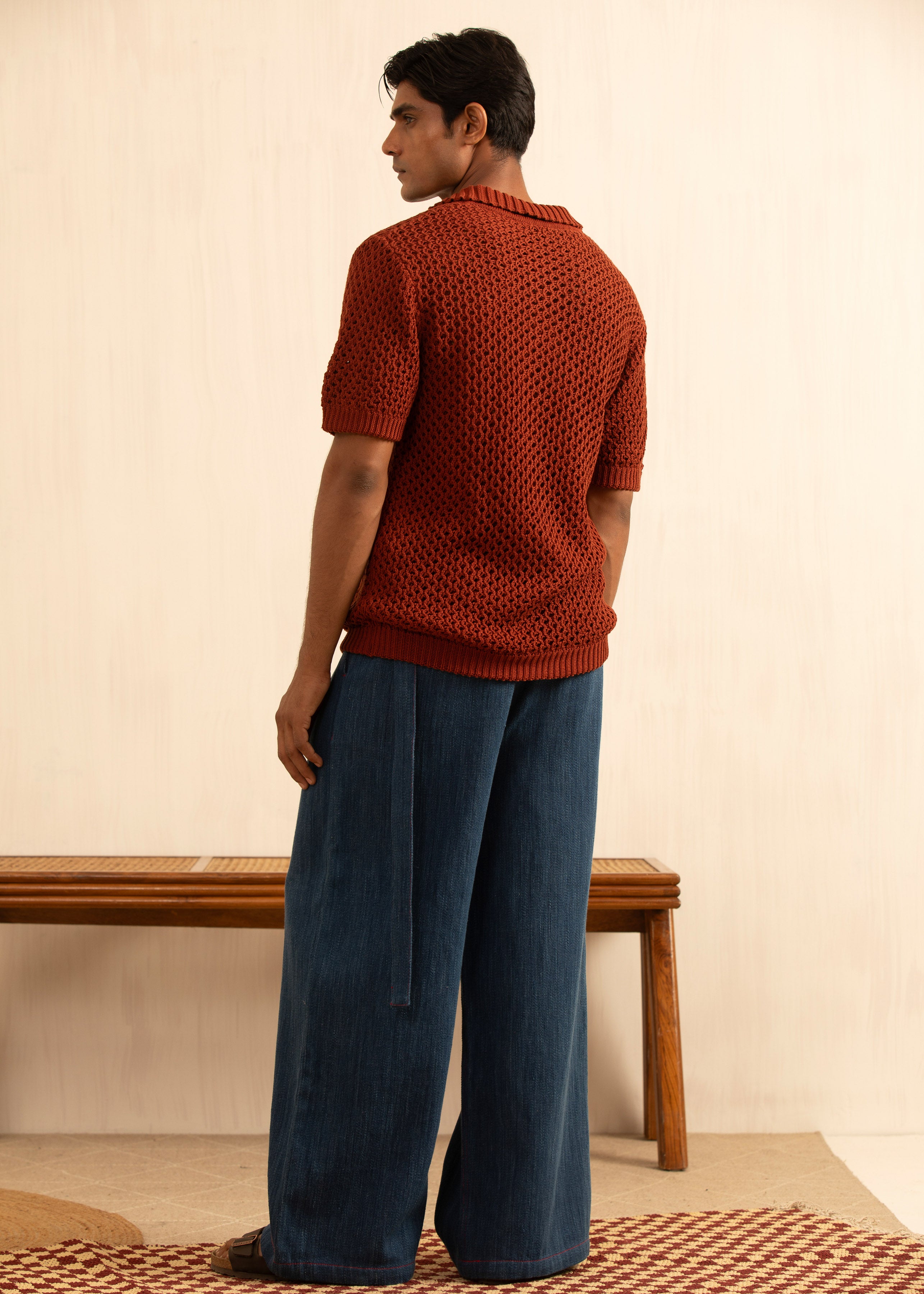 Double Layered Knit Polo