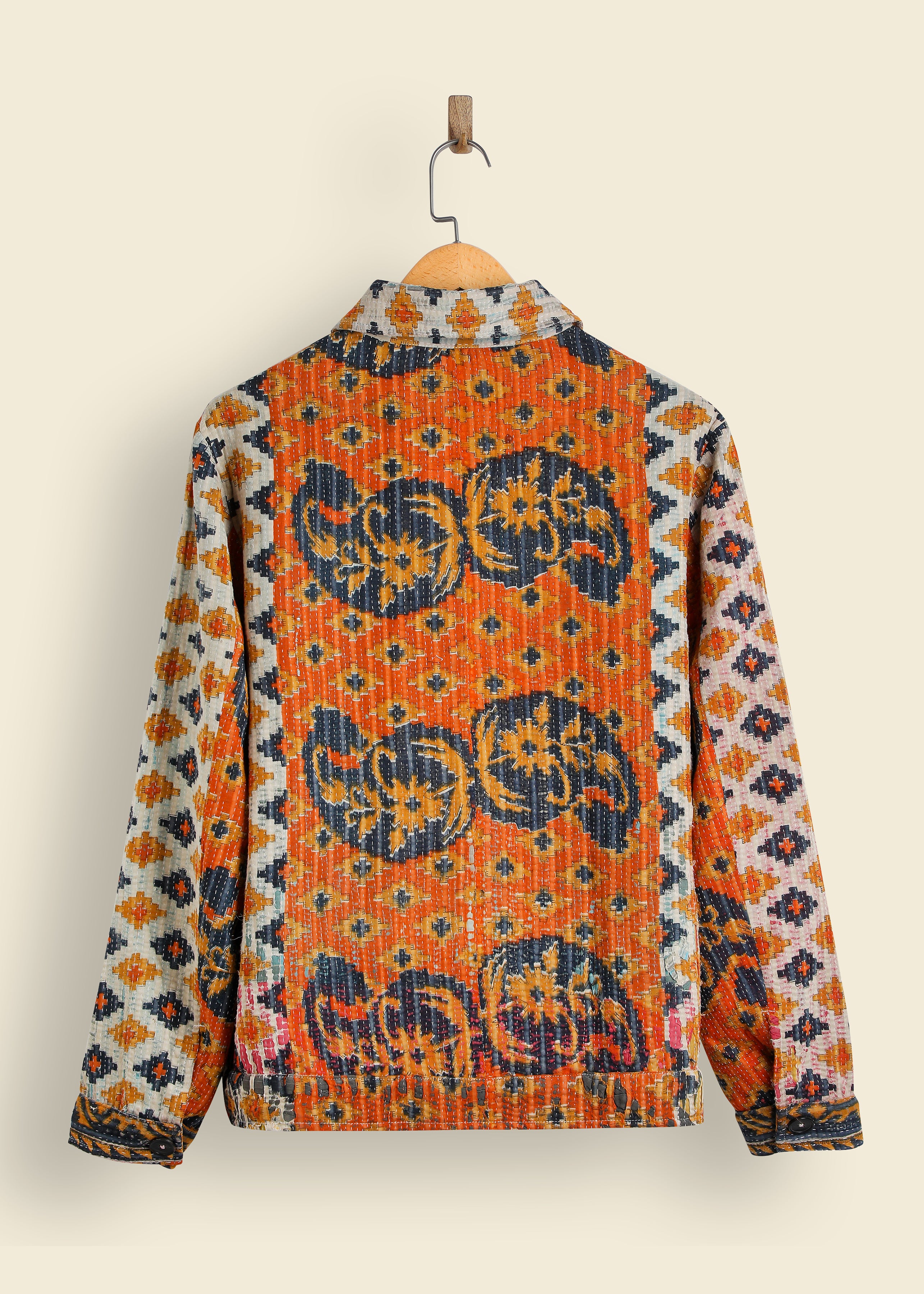 Paisely Kantha Shacket