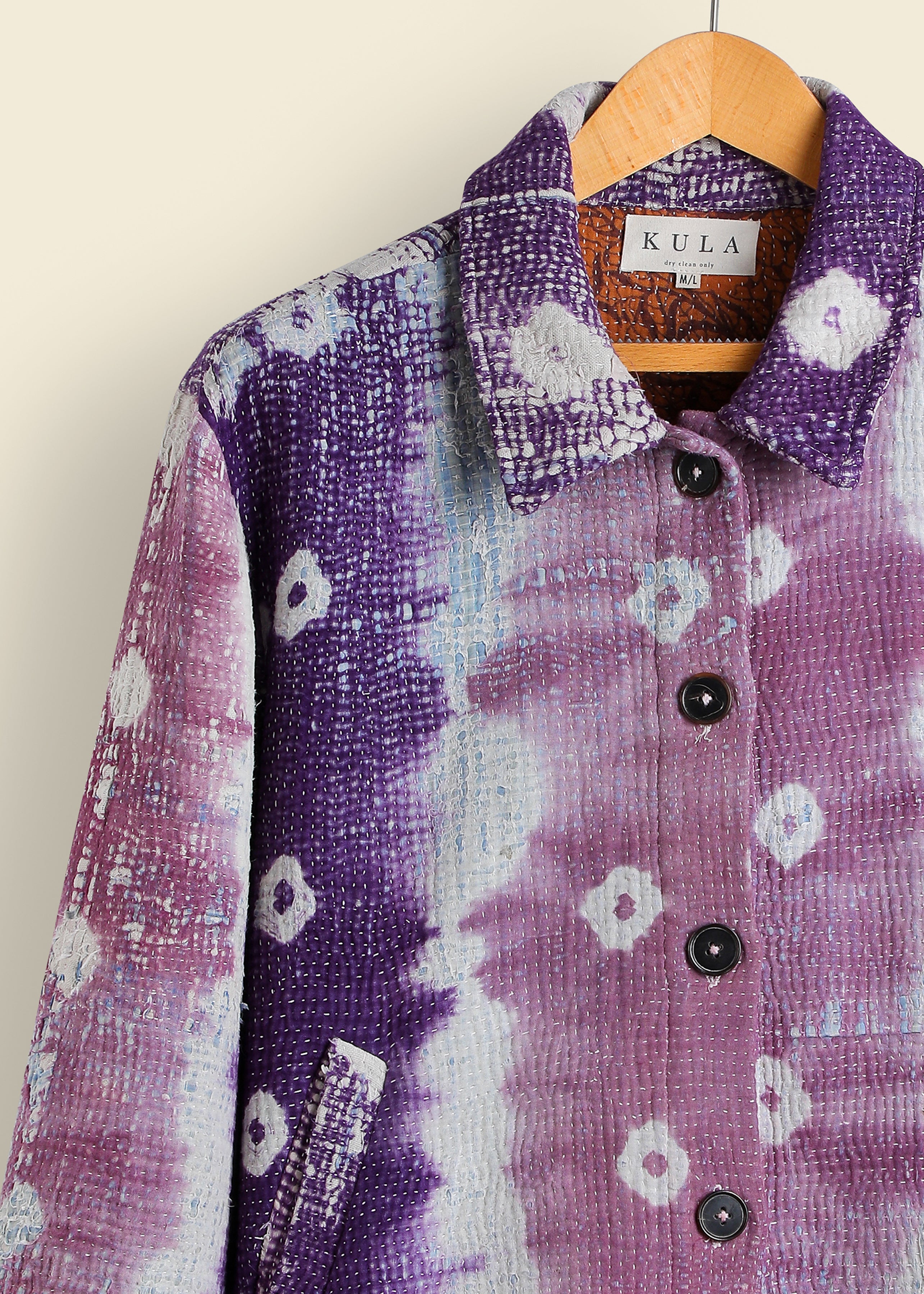 Bandhej Kantha Jacket