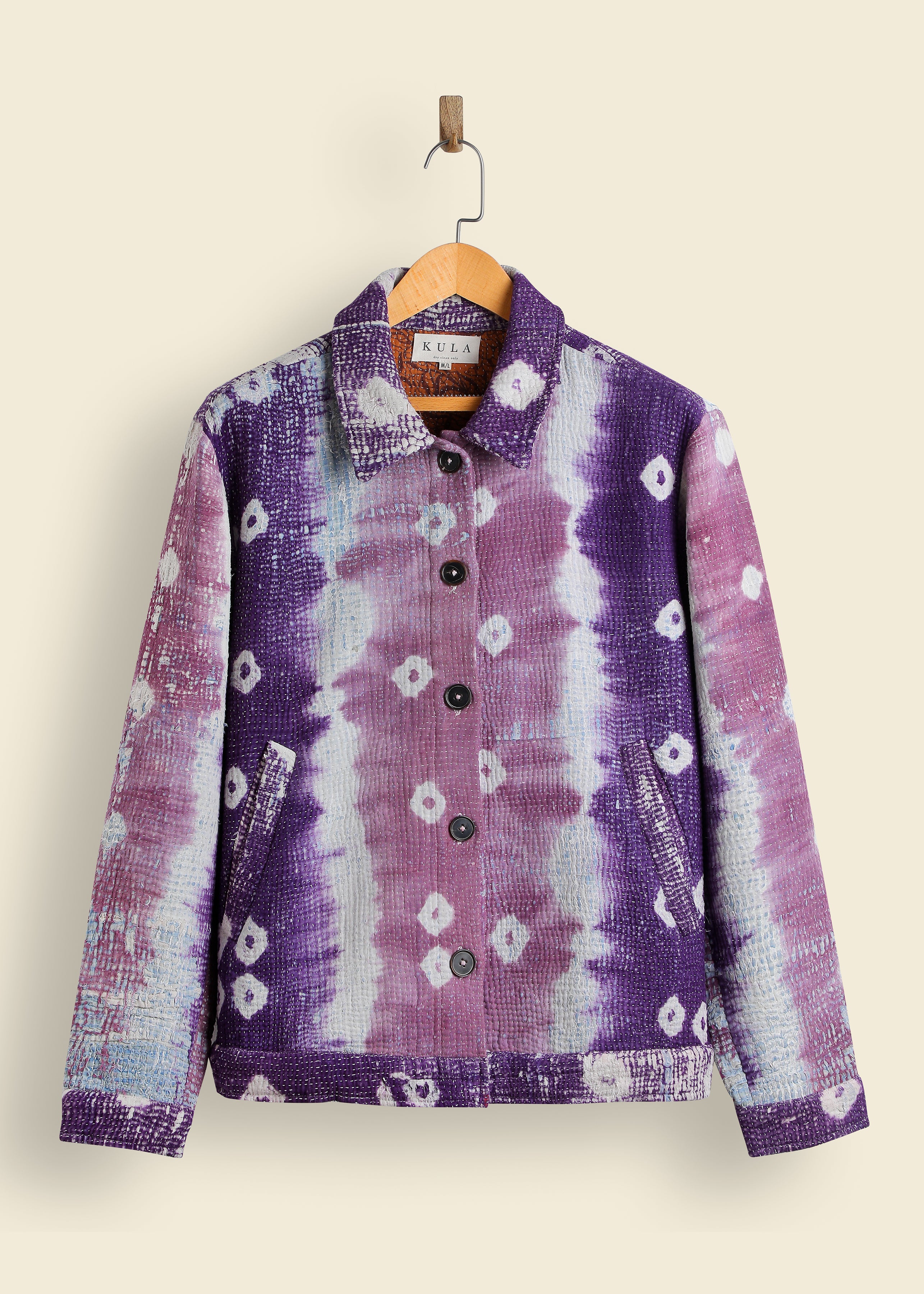 Bandhej Kantha Jacket