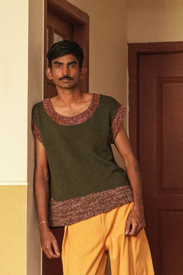 Organic Kala Cotton Scoop Vest