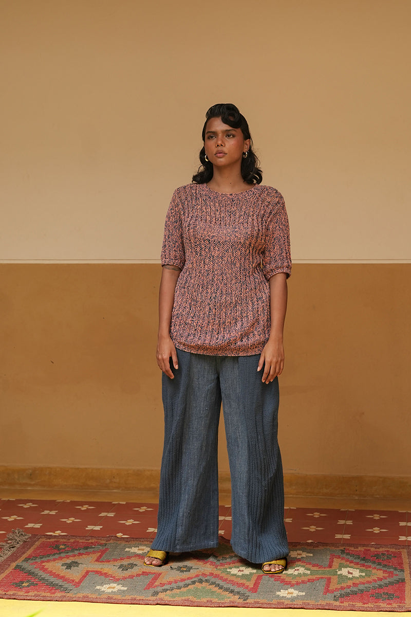 Organic Ladder Stitch Sweater